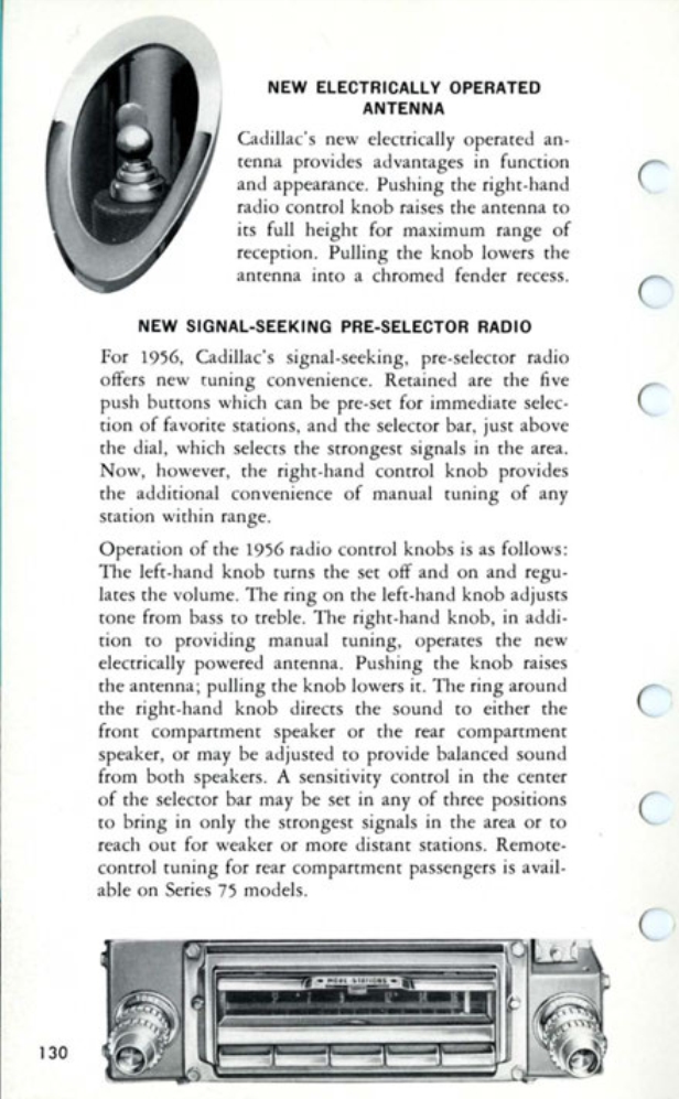 1956 Cadillac Salesmans Data Book Page 25
